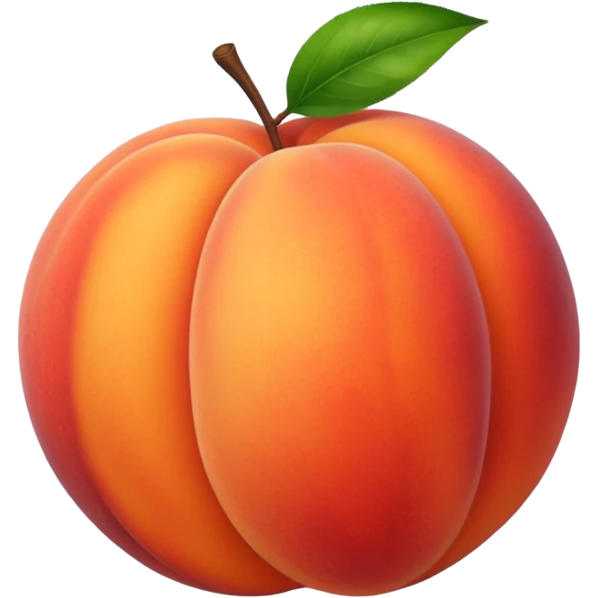 Персик emoji