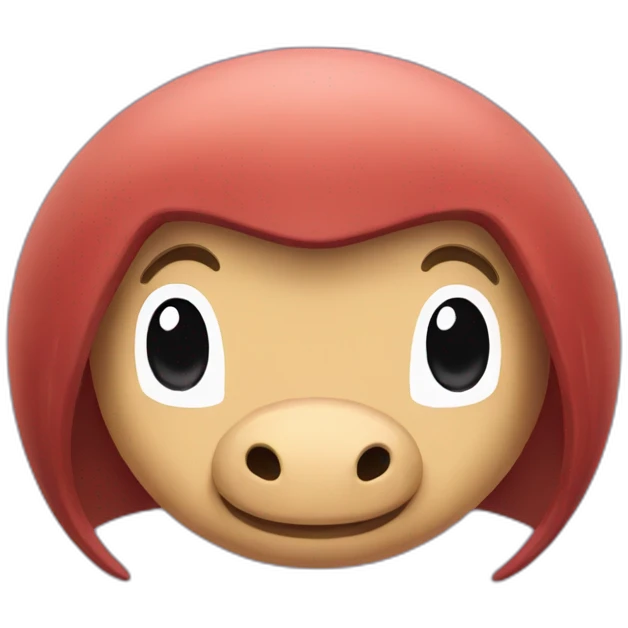 Knuckles the echidna emoji