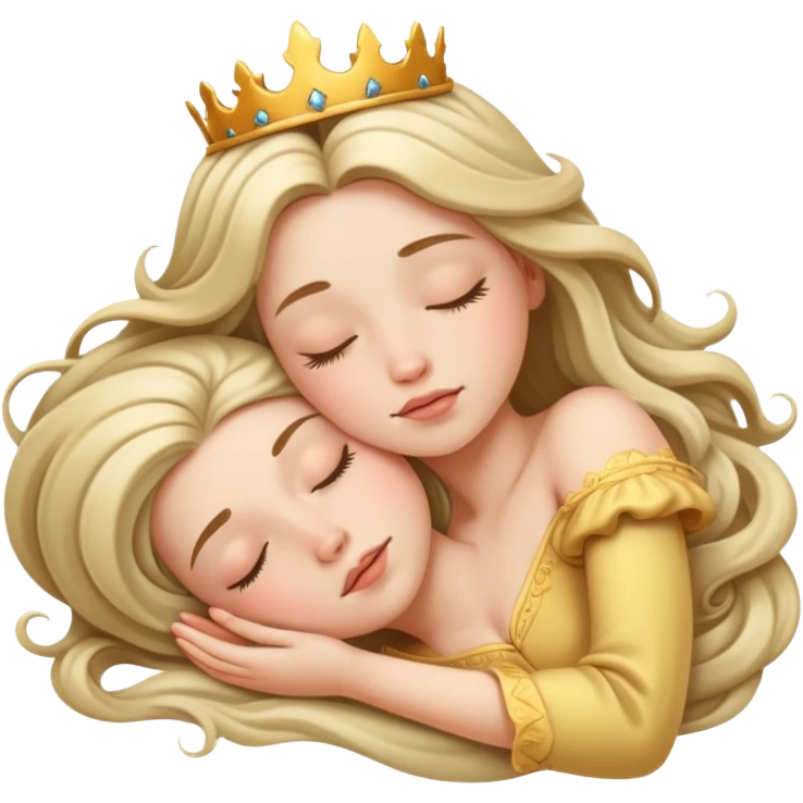 sleeping princess emoji