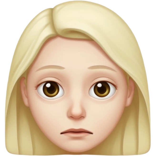 una persona que no se siente bien  emoji