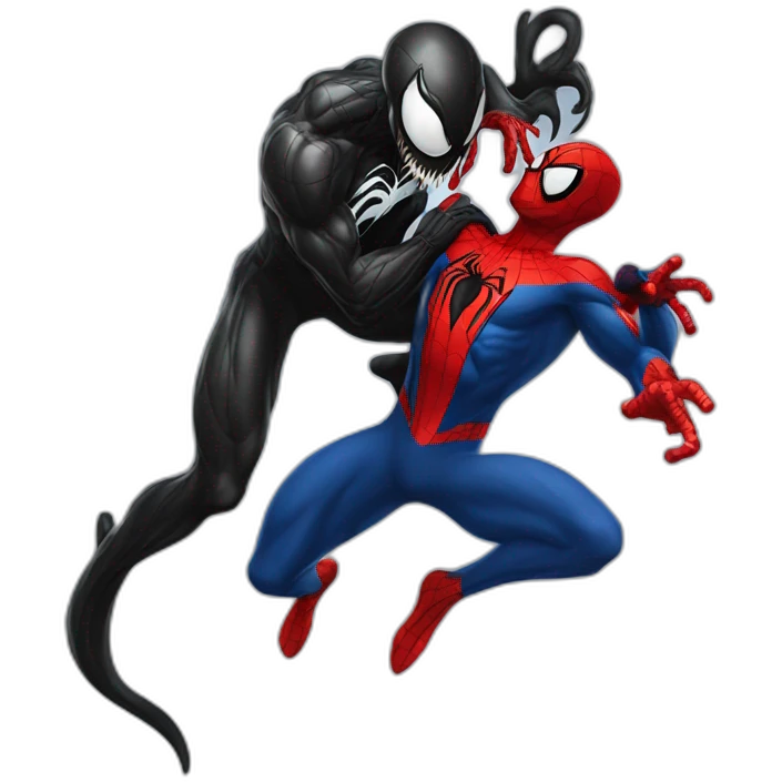 Venom and Spiderman emoji