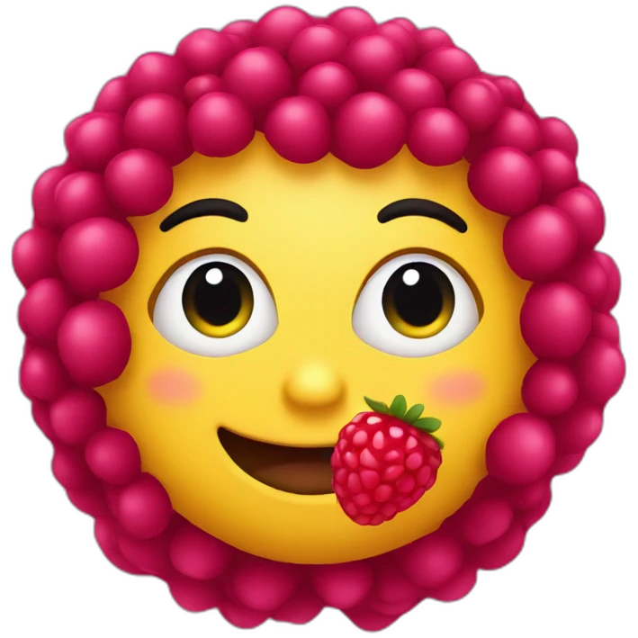 Rasberry emoji