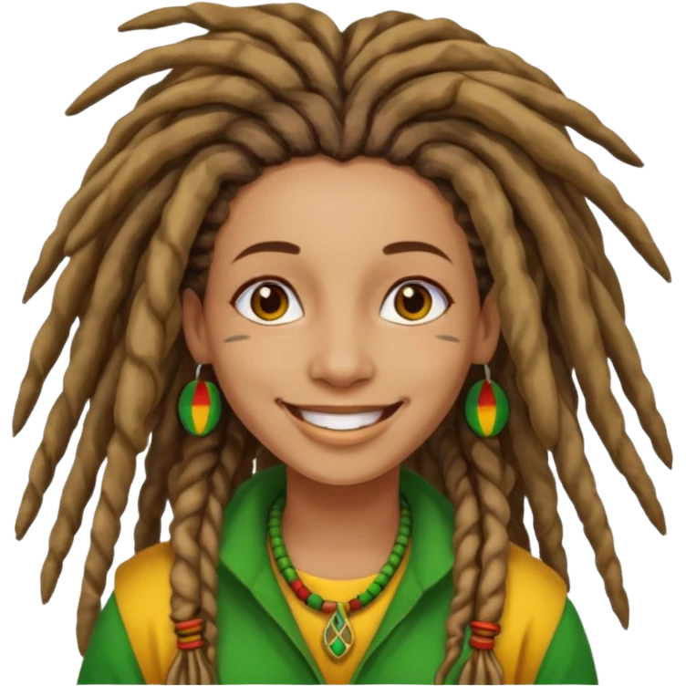 Rasta lady  emoji
