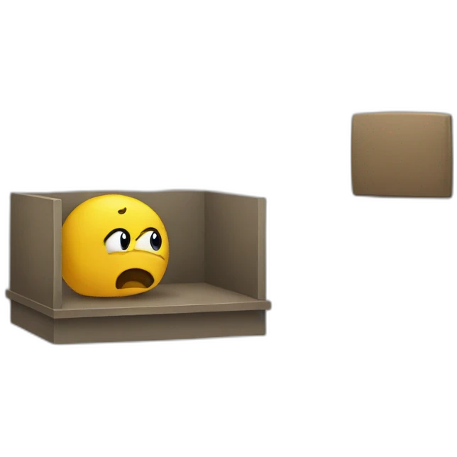 cubicle-sad emoji
