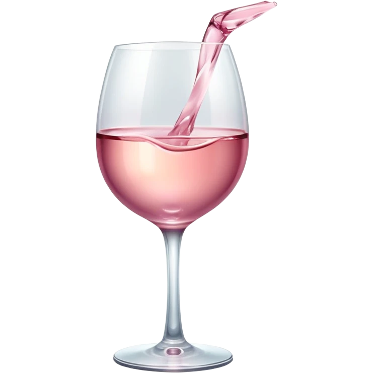 pastel pink wine  emoji