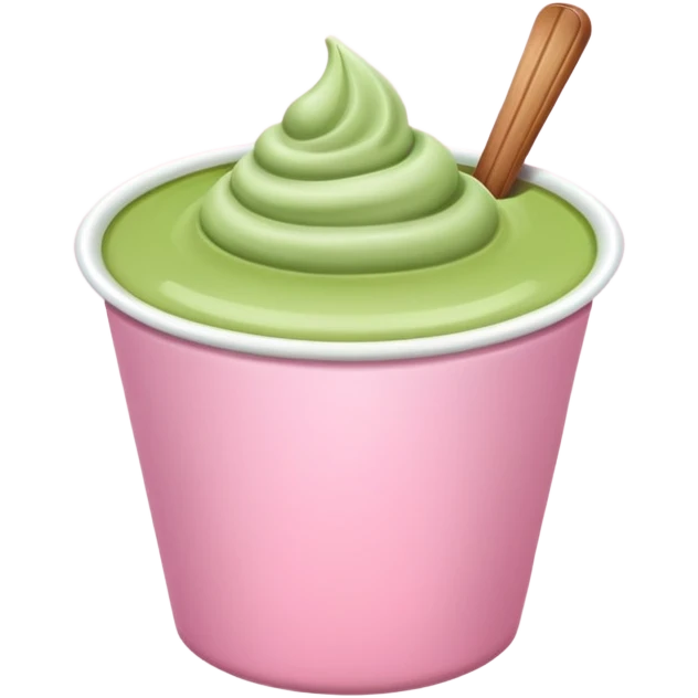 Matcha pink emoji