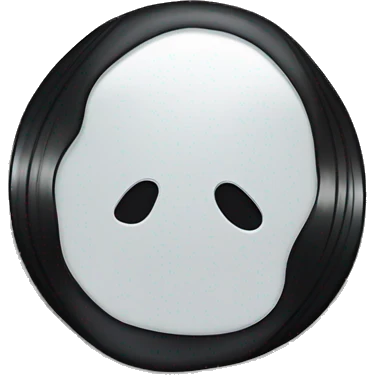 Vinyl record normal no face emoji