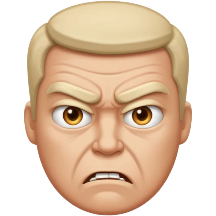 person saying slurs emoji