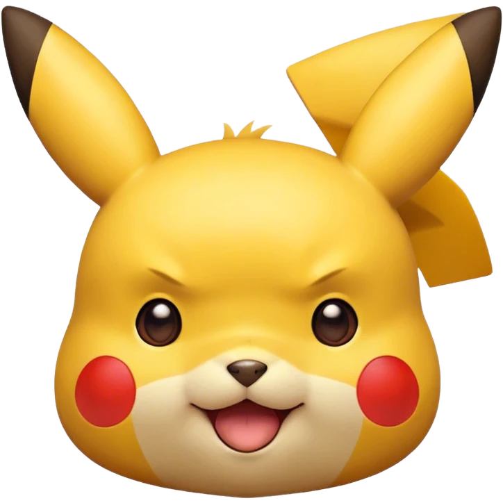 As Pikachu emoji