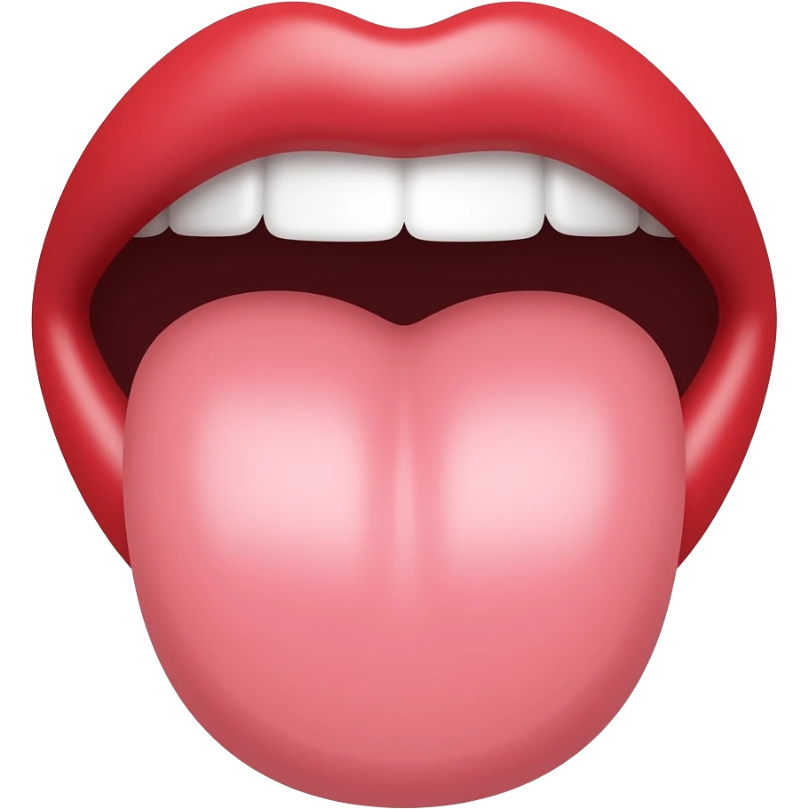 Tongue emoji