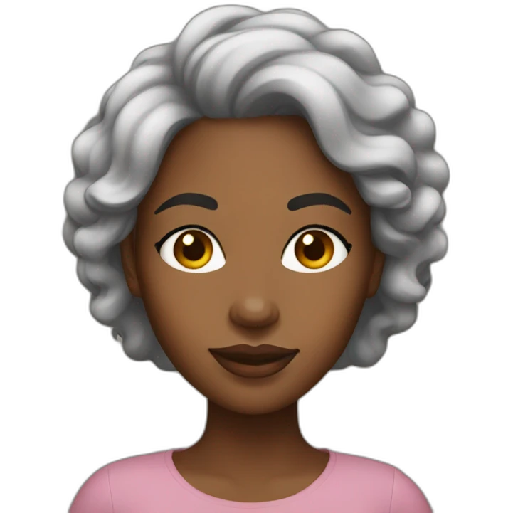 non-alcoholic beautiful black woman emoji