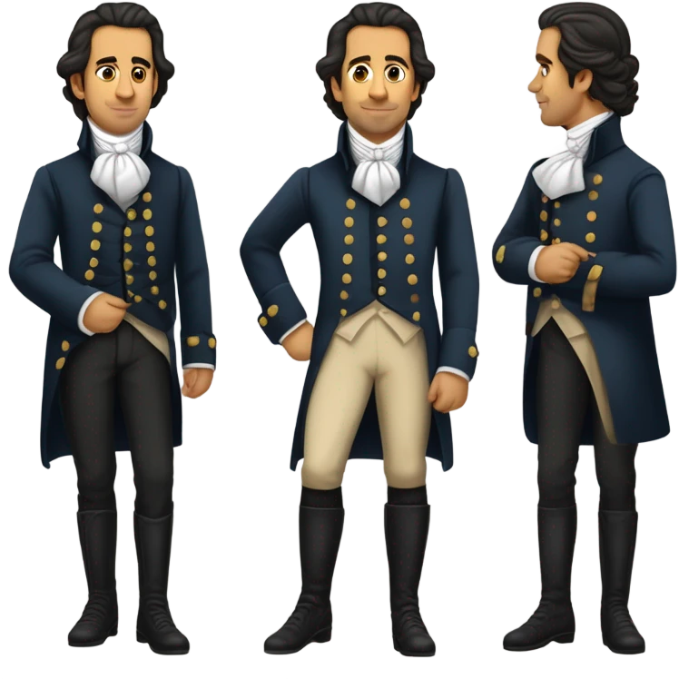 Lin Manuel Miranda as Alexander Hamilton  emoji
