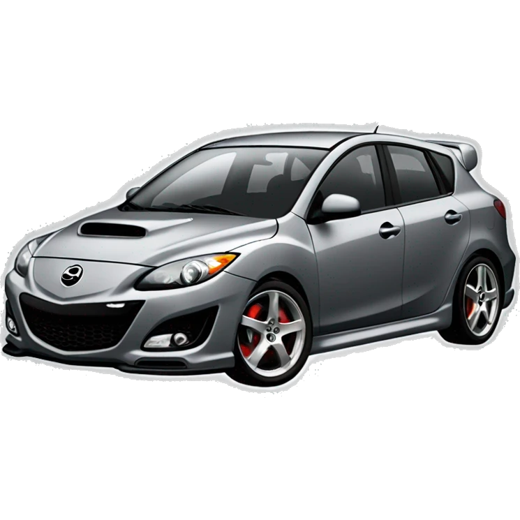 Grey 2009 Mazdaspeed 3 emoji