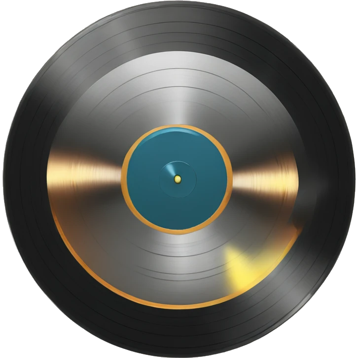 Vinyl record dj emoji