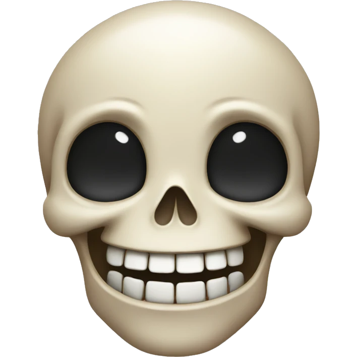 skull laughs emoji