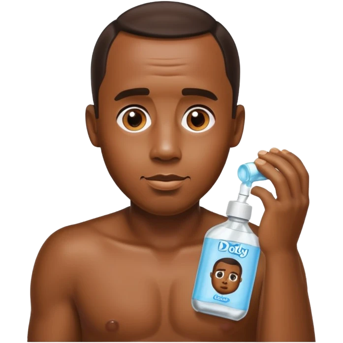Diddy and baby oil emoji