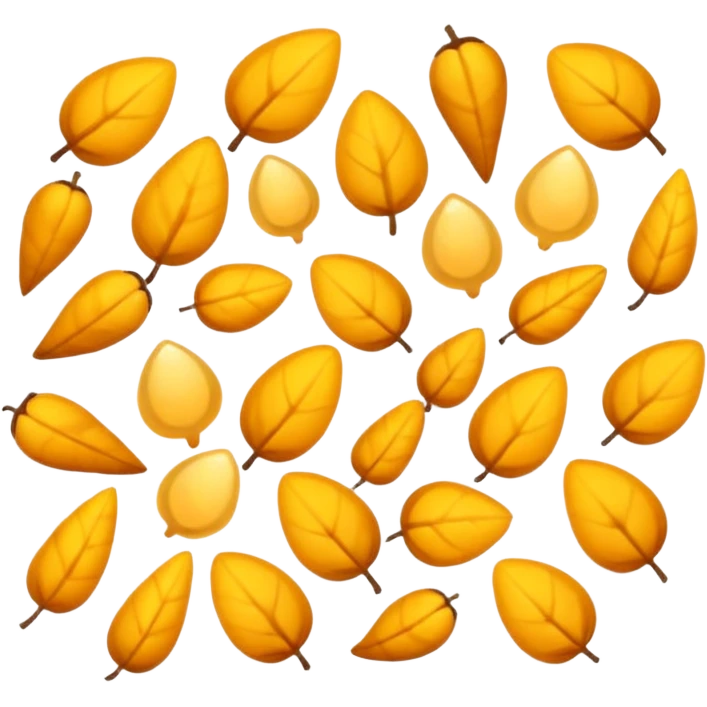 Seeds. Transparent background emoji