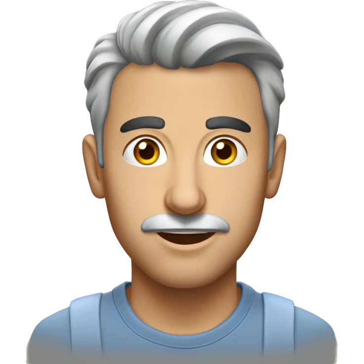 gülmeyen adam ağlıyor emoji