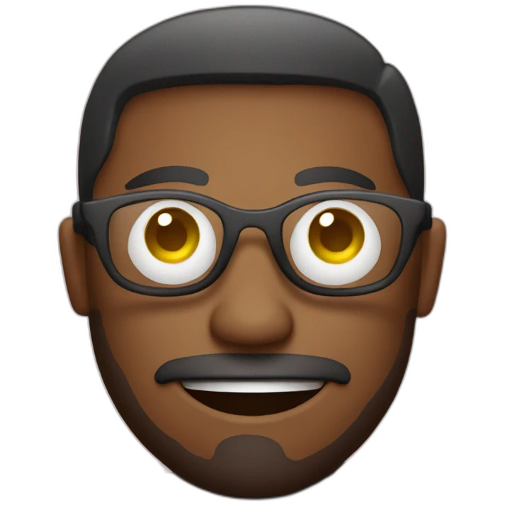 Photographer with camera emoji