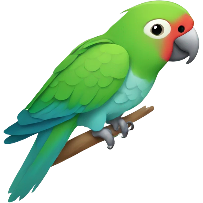 Quaker parrot emoji