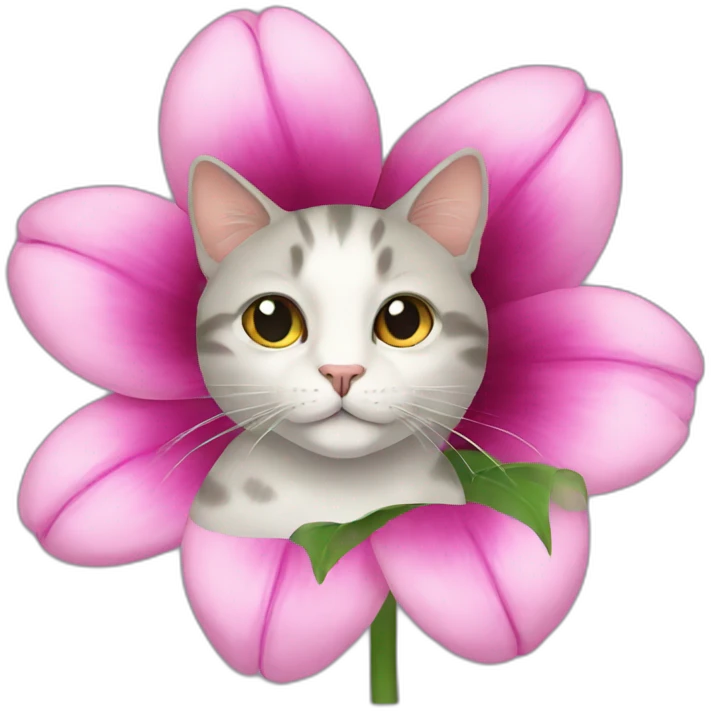 cat-flower emoji