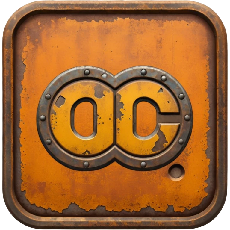 Create a Discord server icon that shows 'DUBS' based on the Rust video game. emoji