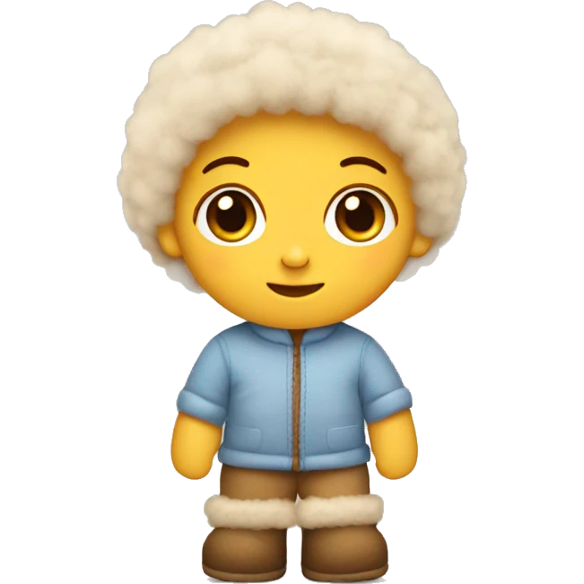 Cute ugg emoji