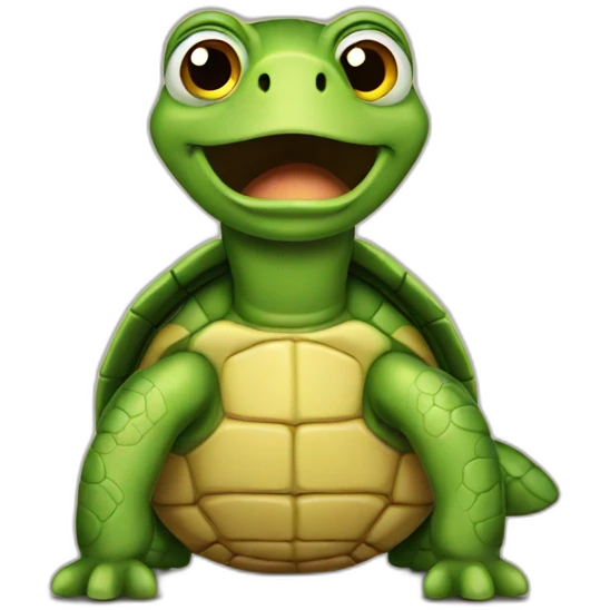 confused turtle emoji