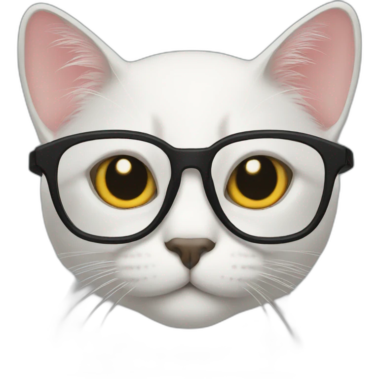 cat glasses emoji