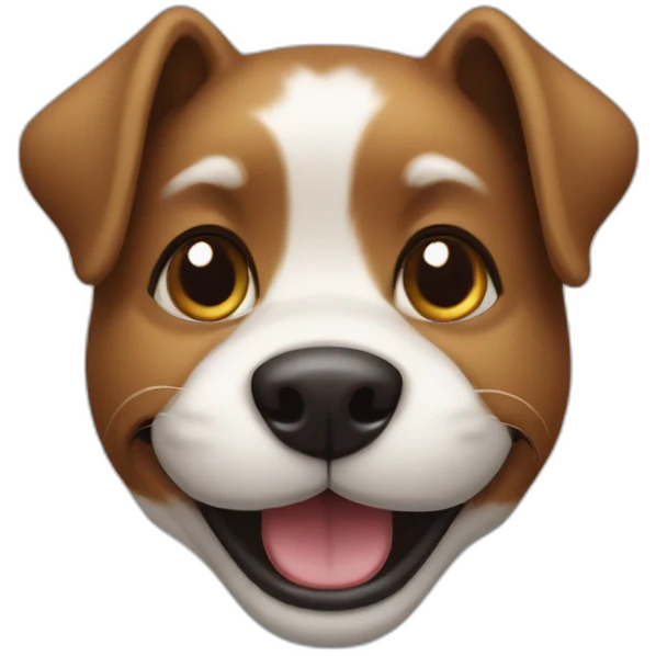 smilling dog face emoji