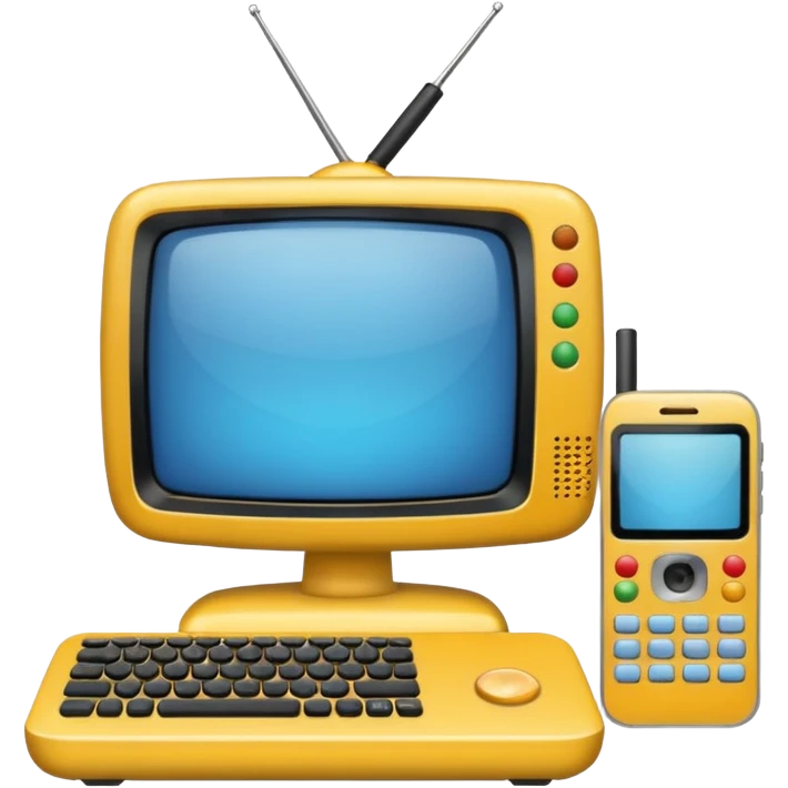 celular, tele, compu y electronicos emoji