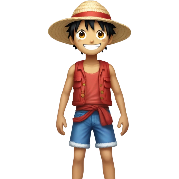 luffy from one piece emoji