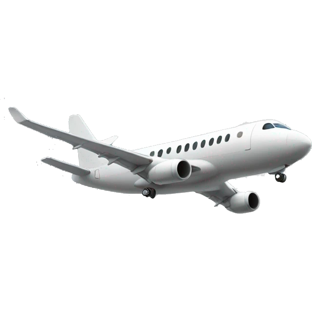Plane flying next t a skyscraper  emoji