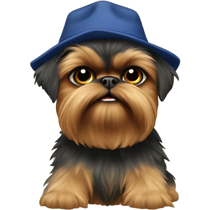 brussels Griffon hat  emoji
