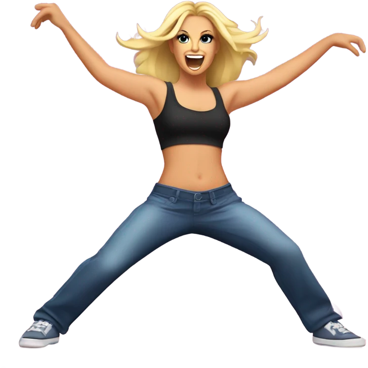 Britney Spears dance  emoji