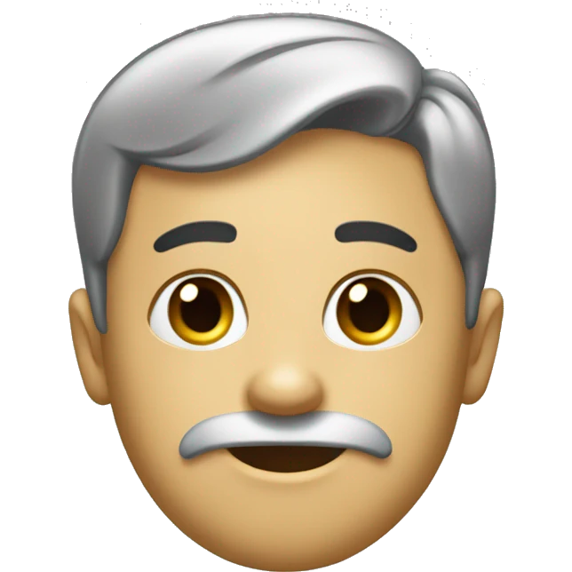 "Please generate a seal with the popular boys' haircut 'curtains'." emoji
