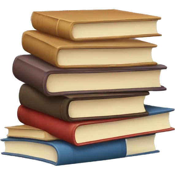 Book stack emoji emoji
