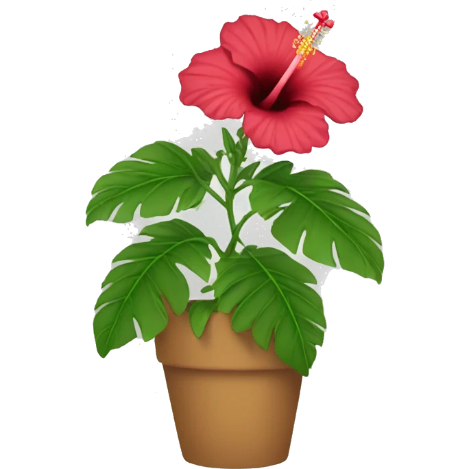 hibiscus emoji