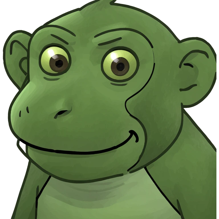Monkey with Eliana kalogeras emoji