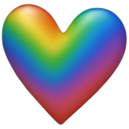 Rainbow Heart  emoji