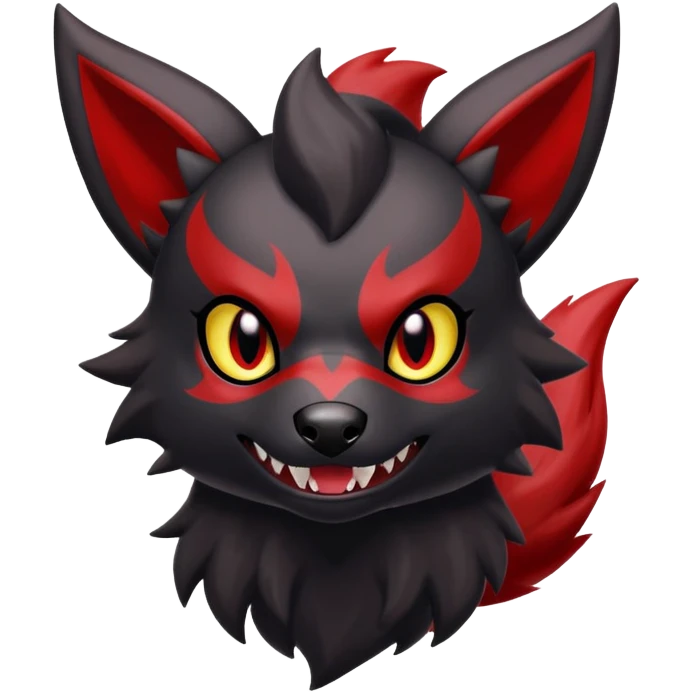 Houndoom-Zorua emoji