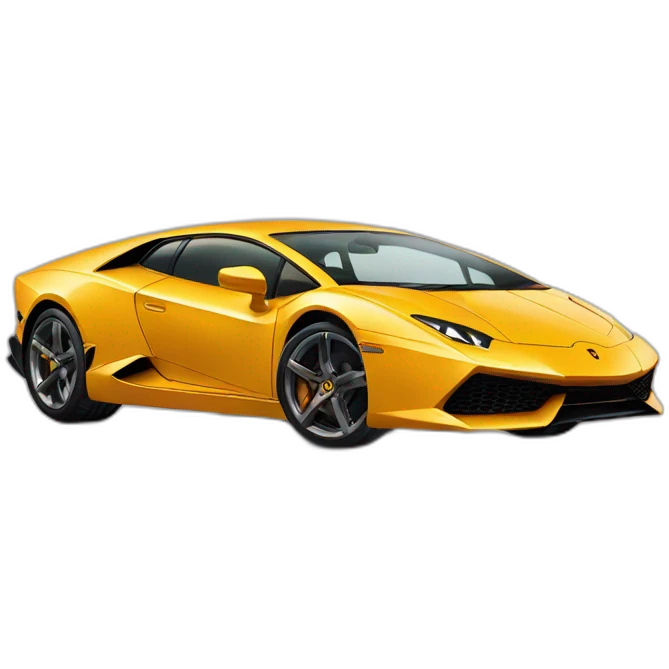 Jasmine from Aladdin in a Lamborghini emoji
