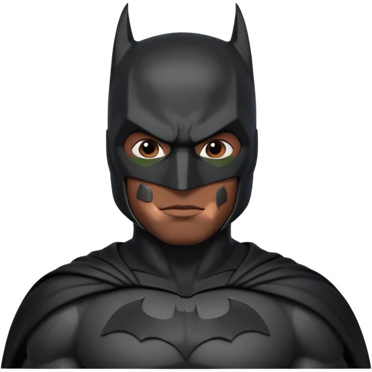 Bat man emoji