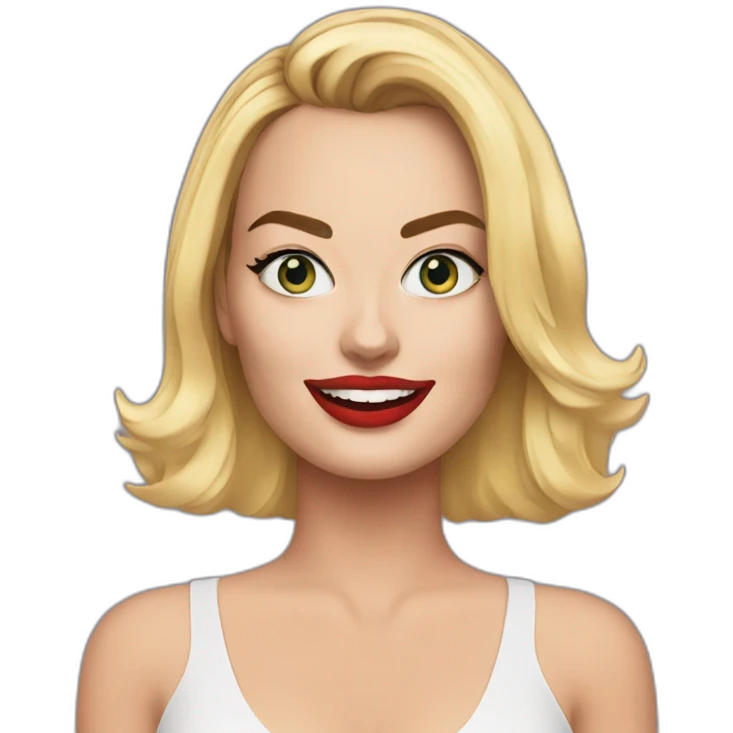 Margot Robbie emoji