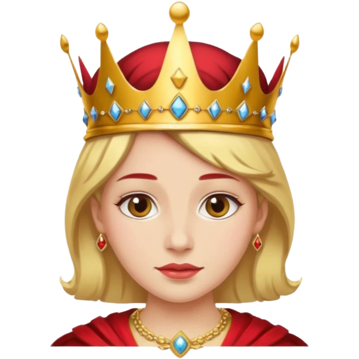 RED Crown King emoji