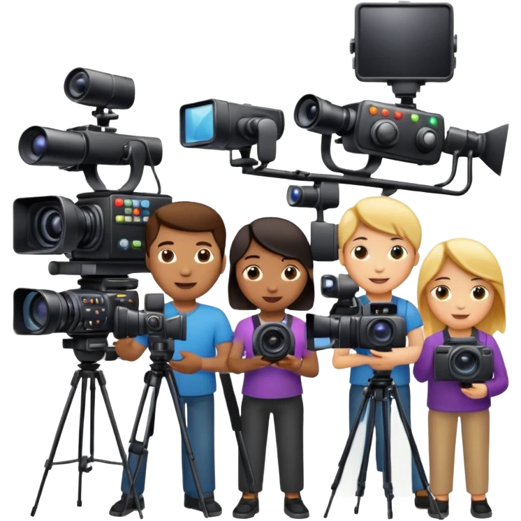 media production create a content emoji