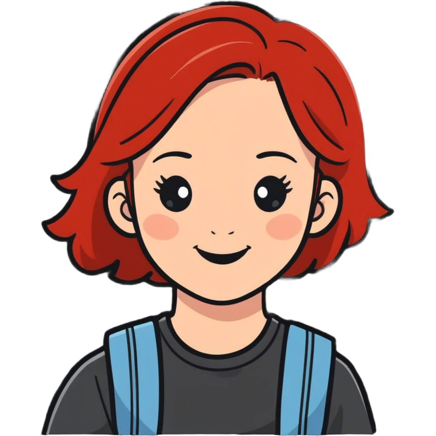 Ginger girl  emoji