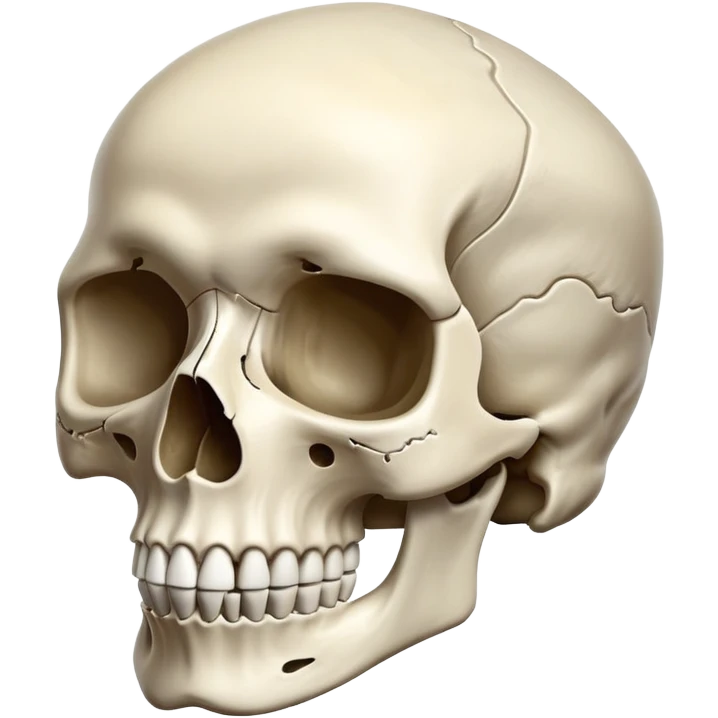 human skull emoji