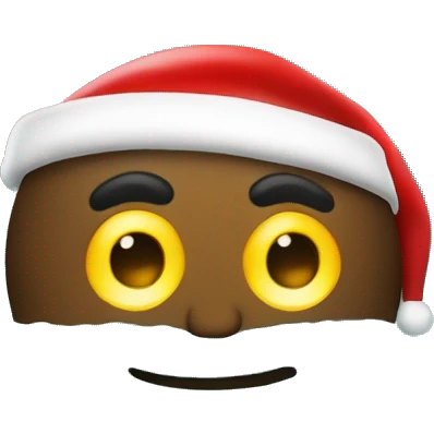 Weihnachtsmann im Pool emoji