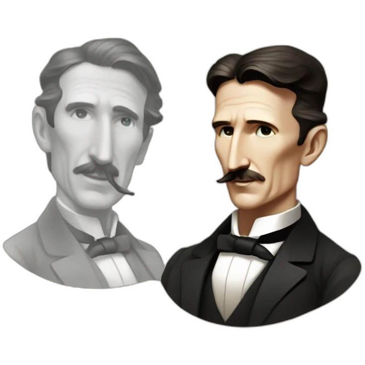 Nikola Tesla likes emoji